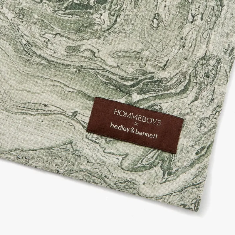 Hommeboys Green Marbled Special Edition Apron
