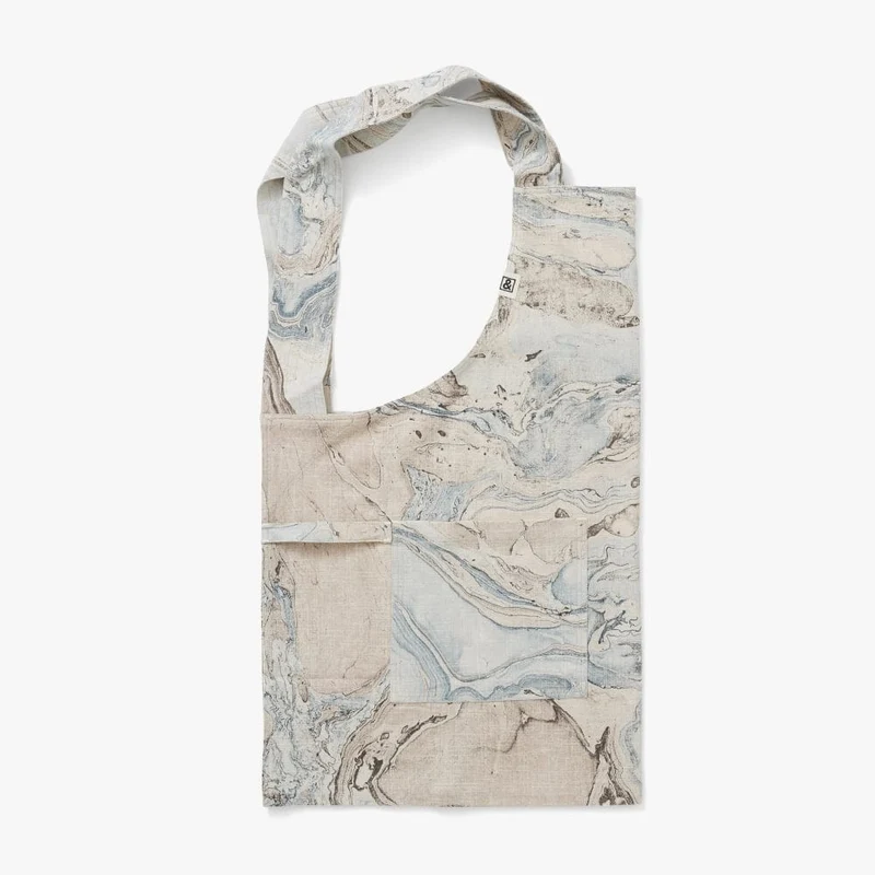 Hommeboys Blue Marbled Smock