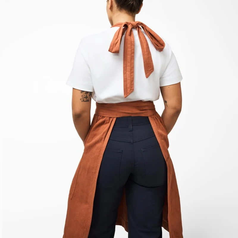 Blueberry Pinafore Apron