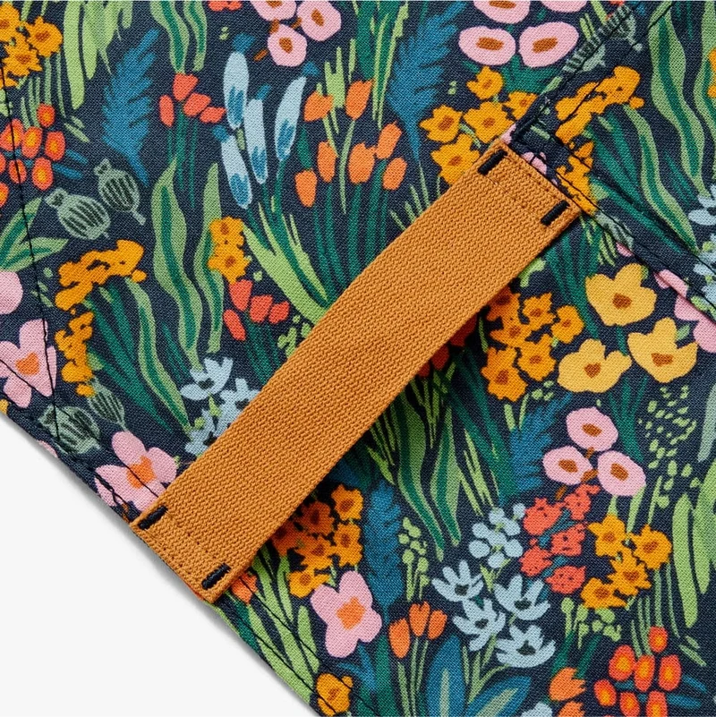 Rifle Paper Co. Lea Blue Crossback Apron