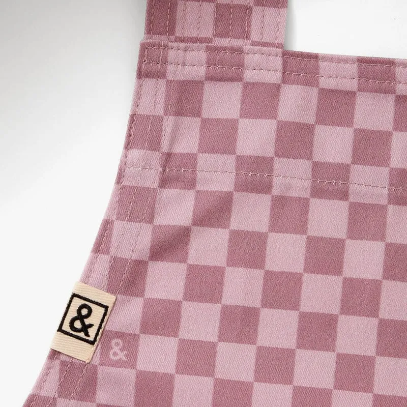 Mulberry Purple Check Smock