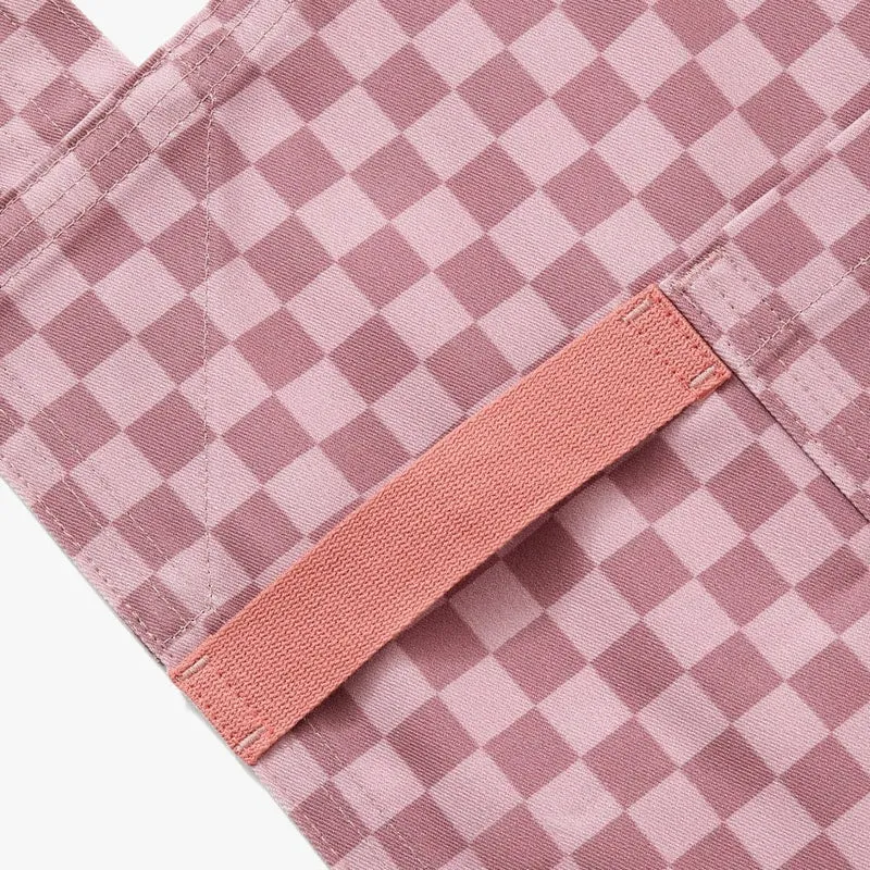 Mulberry Purple Check Smock