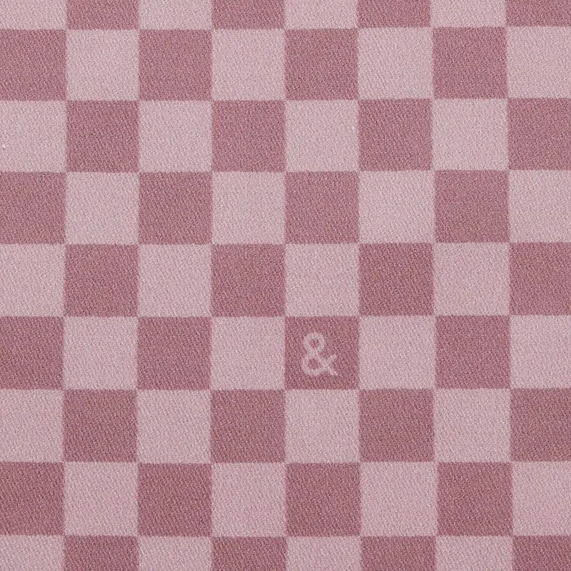 Mulberry Purple Check Smock