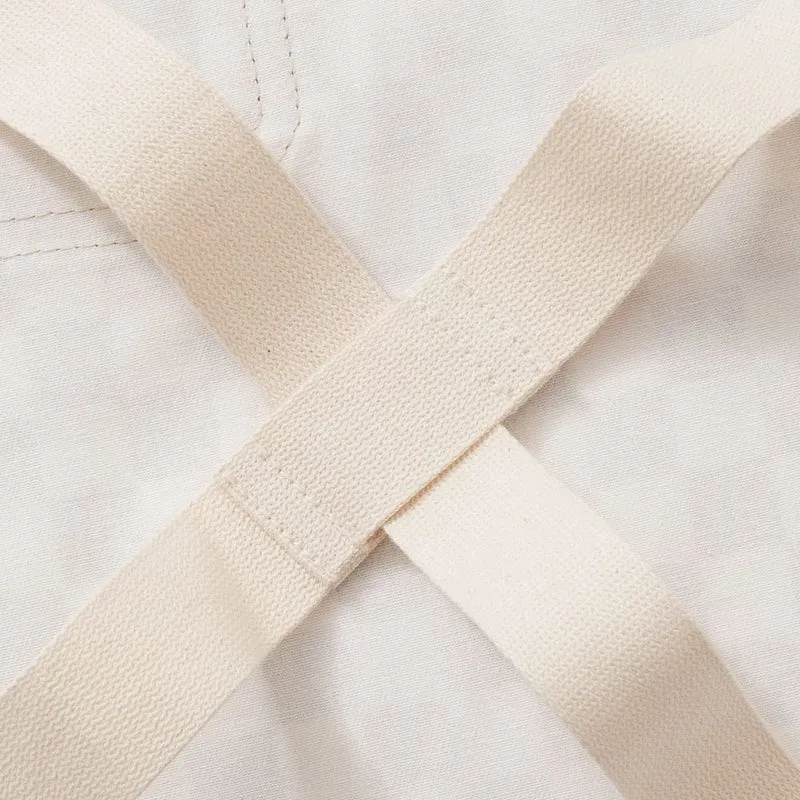 Desert Brown Check Crossback Apron