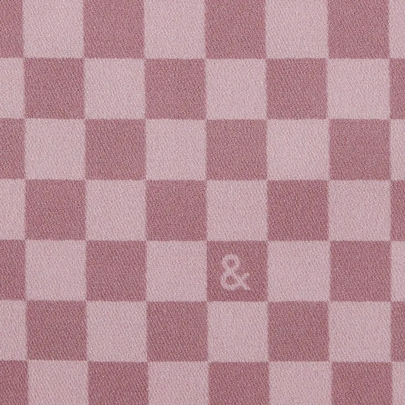 Mulberry Purple Check Essential Apron