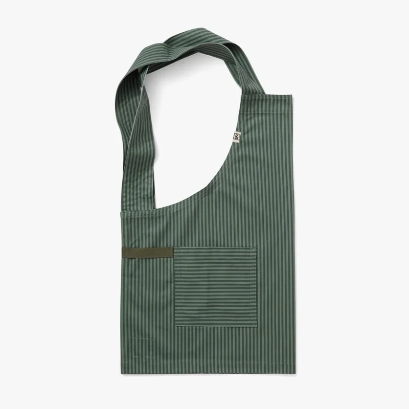 Kale Green Stripe Smock