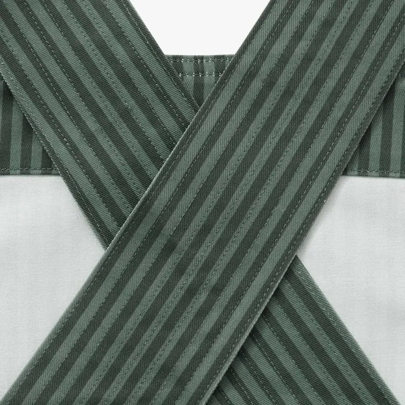 Kale Green Stripe Smock
