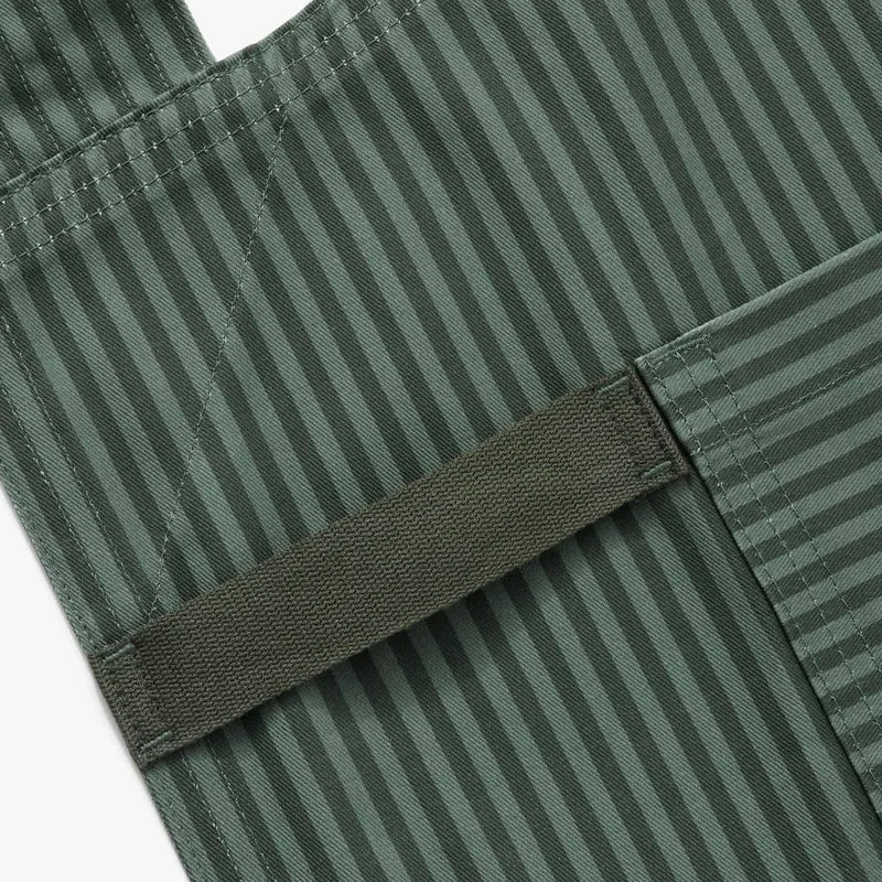 Kale Green Stripe Smock
