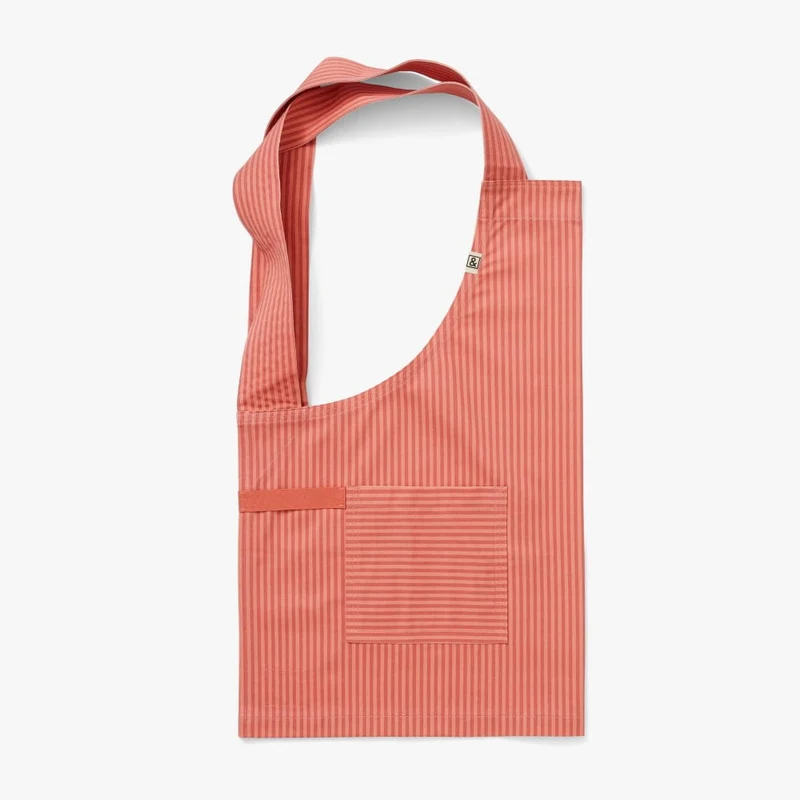 Clay Red Stripe Smock