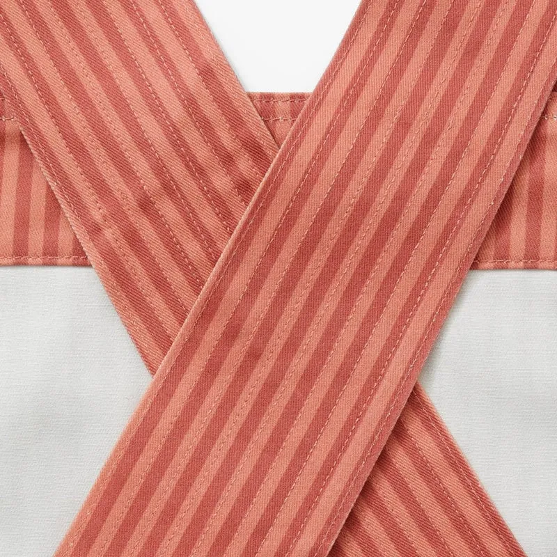 Clay Red Stripe Smock