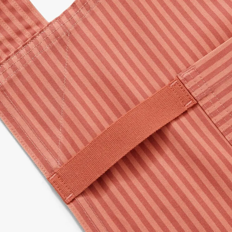 Clay Red Stripe Smock