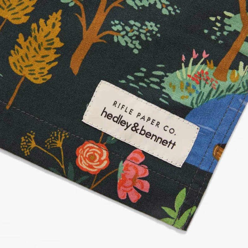 RIfle Paper Co. English Garden Toile Hunter Essential Apron