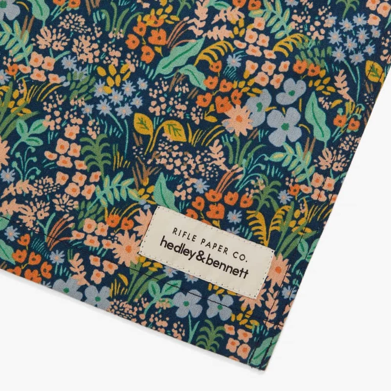 Rifle Paper Co. Meadow Blue Crossback Apron