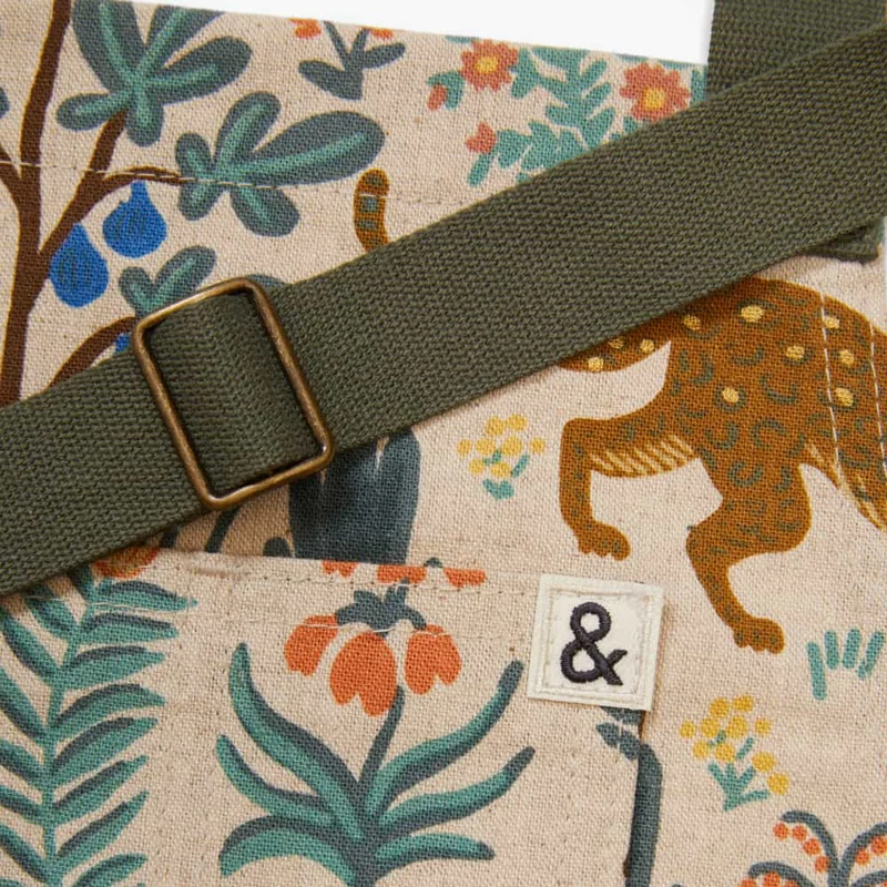 Rifle Paper Co. Menagerie Natural Essential Apron