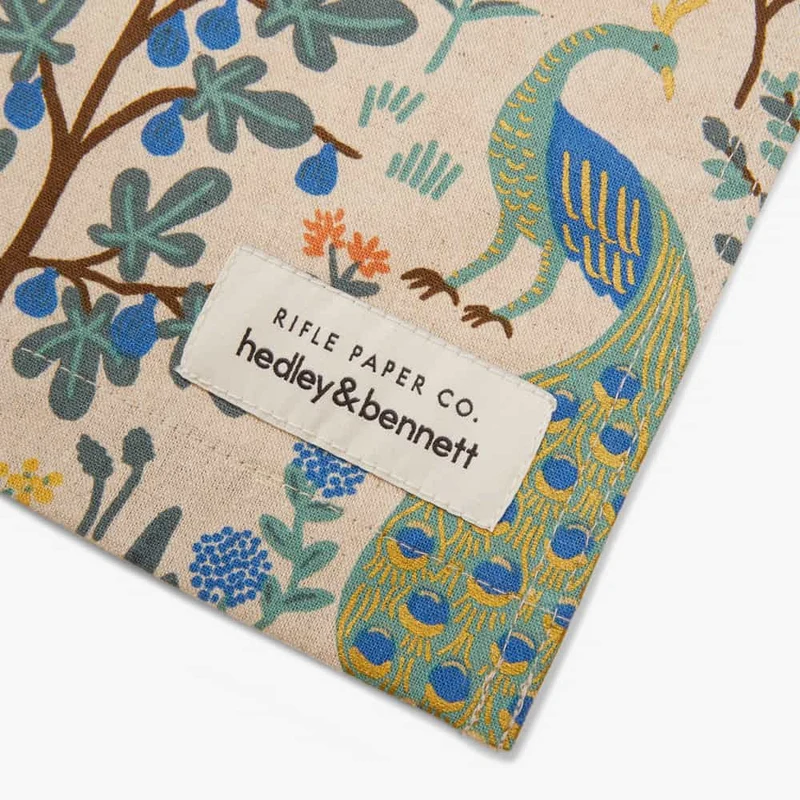 Rifle Paper Co. Menagerie Natural Essential Apron