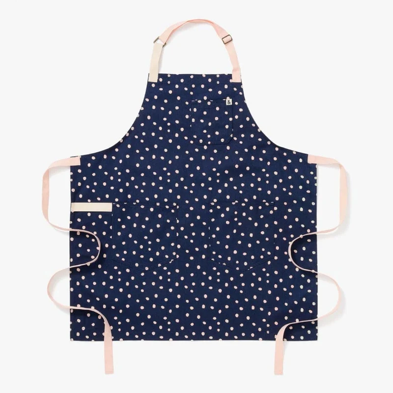 Navy Dots Apron - Essential