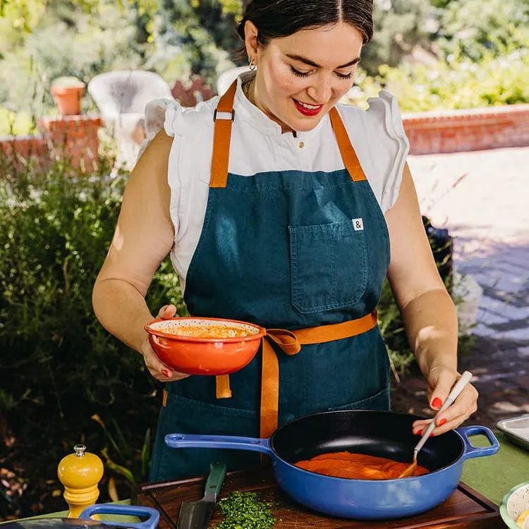 Seaweed Green Apron - Essential