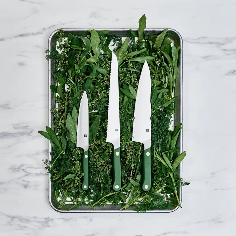 Chef's Knife Set - Shiso Green