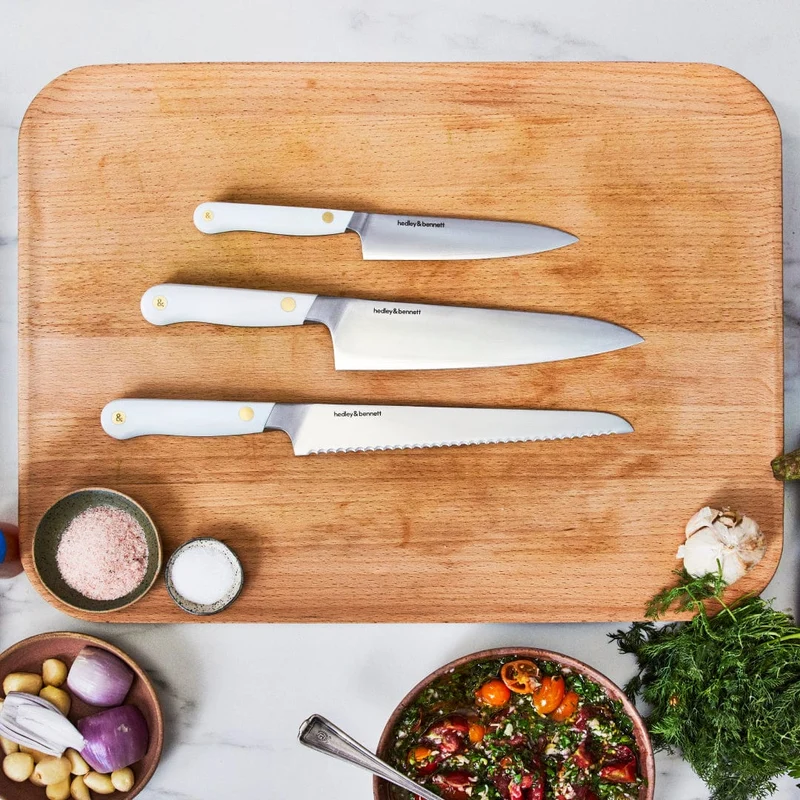 Chef's Knife Set - Caviar Black