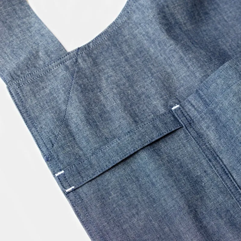 Blue Salt Chambray Smock