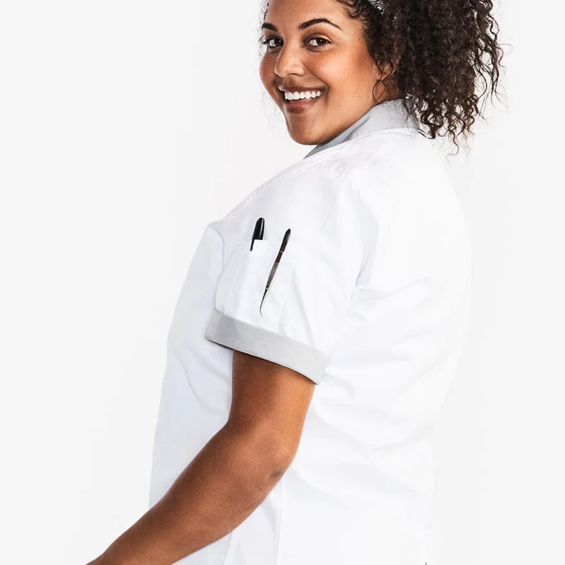 Chef Coat - Salt Brass
