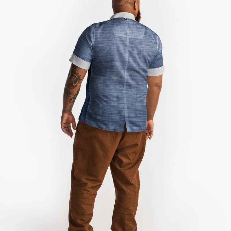 Chef Coat - Bluefin