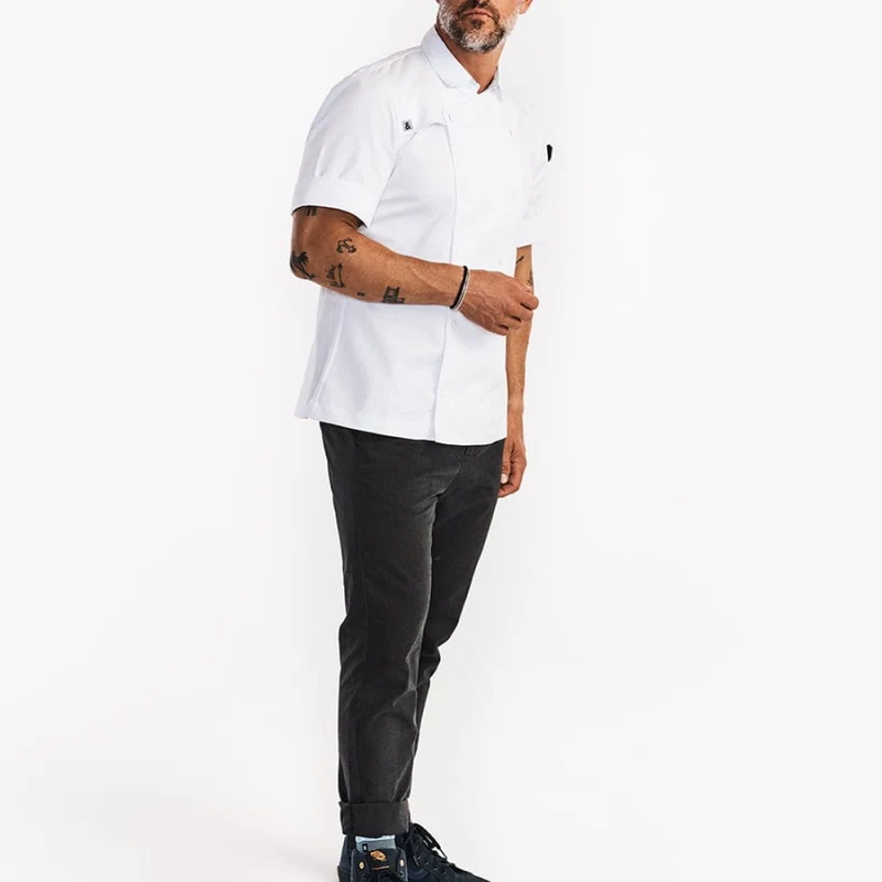 Chef Coat - Salt White