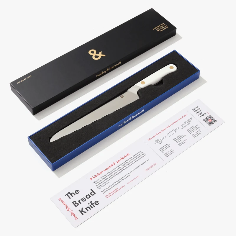 Bread Knife - Enoki White