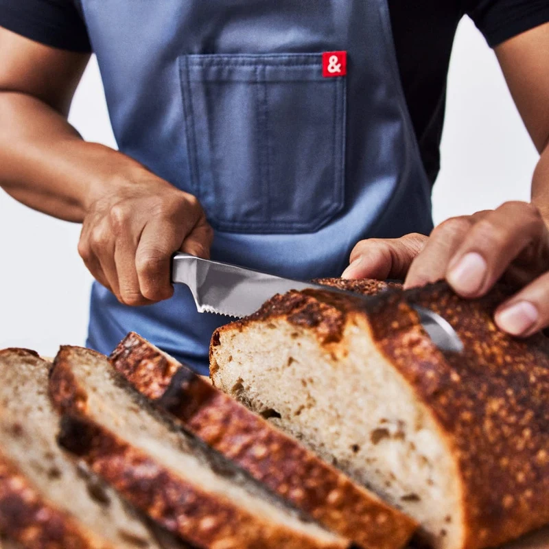 Bread Knife - Shiso Green