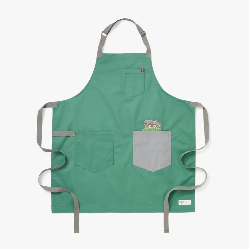 Sesame Street Oscar The Grouch Apron - Essential