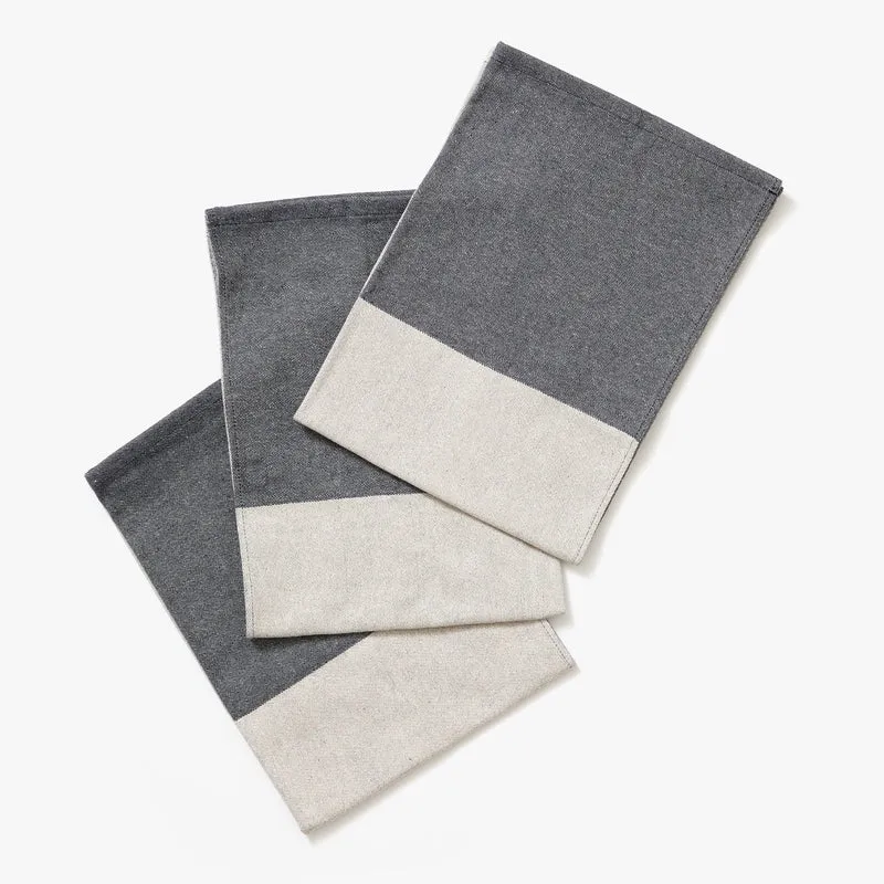 Blueberry Blue Chef's Towels - Set of 3