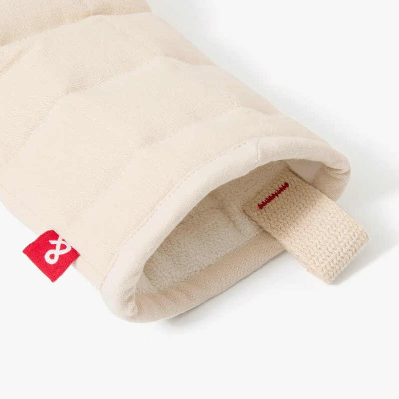 Oat White Oven Mitts