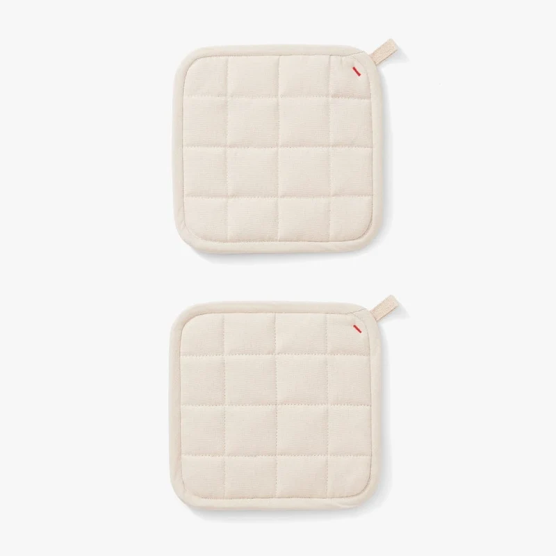 Oat White Pot Holders