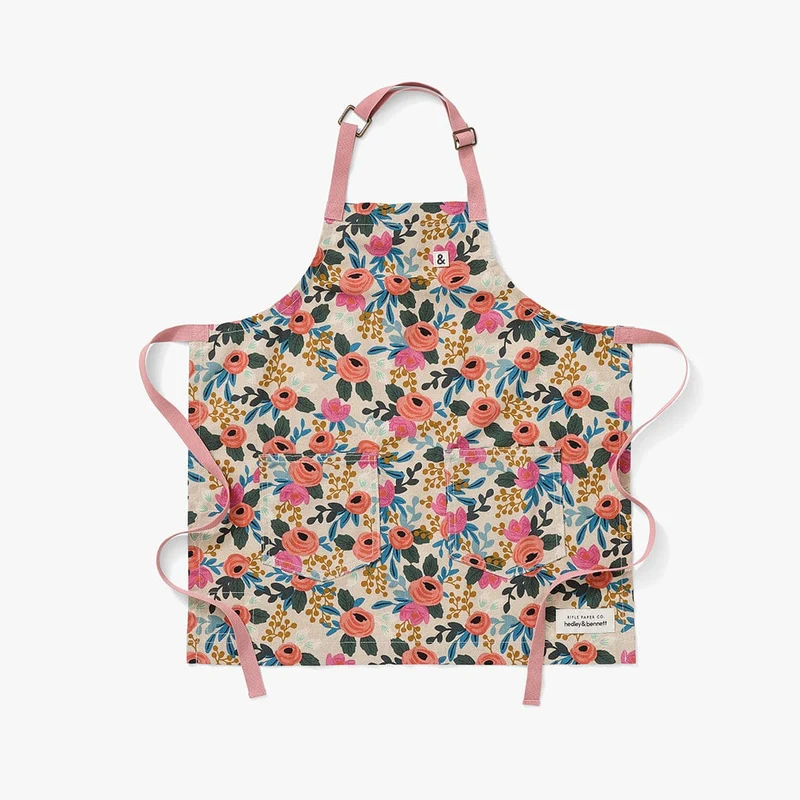 Rifle Paper Co. Rosa Natural Kids Apron