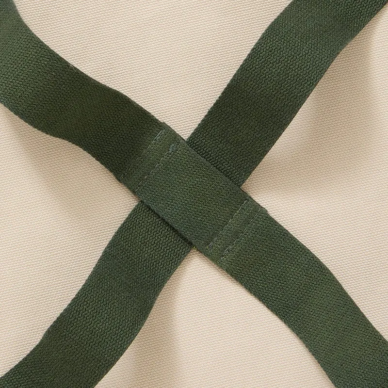 Sage White Crossback Apron