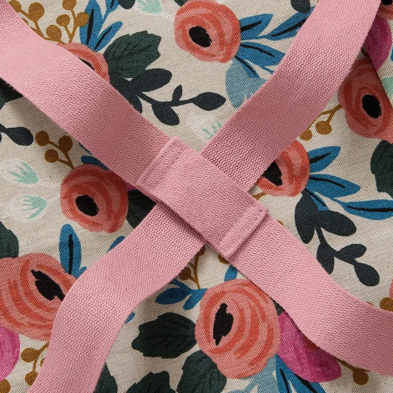 Rifle Paper Co. Rosa Natural Crossback Apron