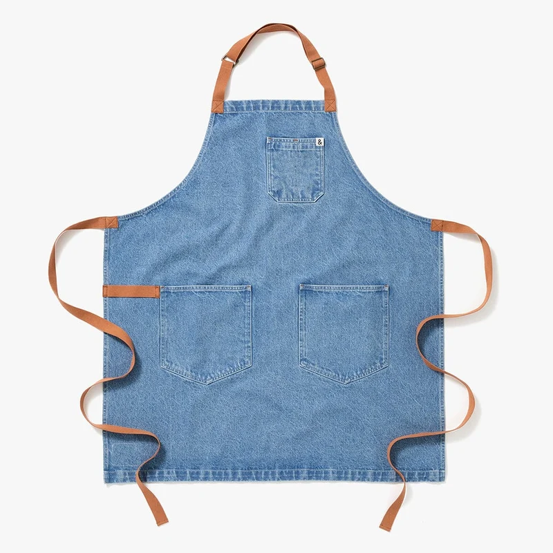 Cedar Blue Denim Apron - Essential