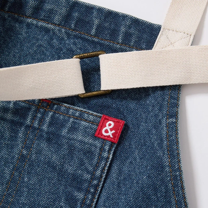 Georgia Blue Denim Apron - Essential