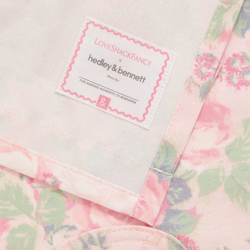 LoveShackFancy Palm Beach Rose Kids Apron