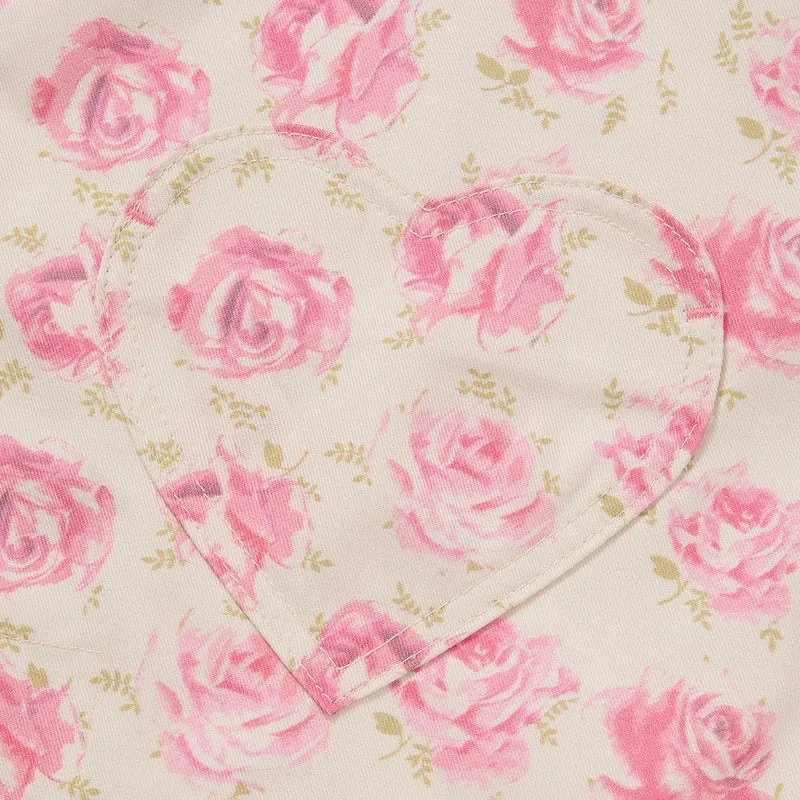 LoveShackFancy Country Song Floral Kids Apron