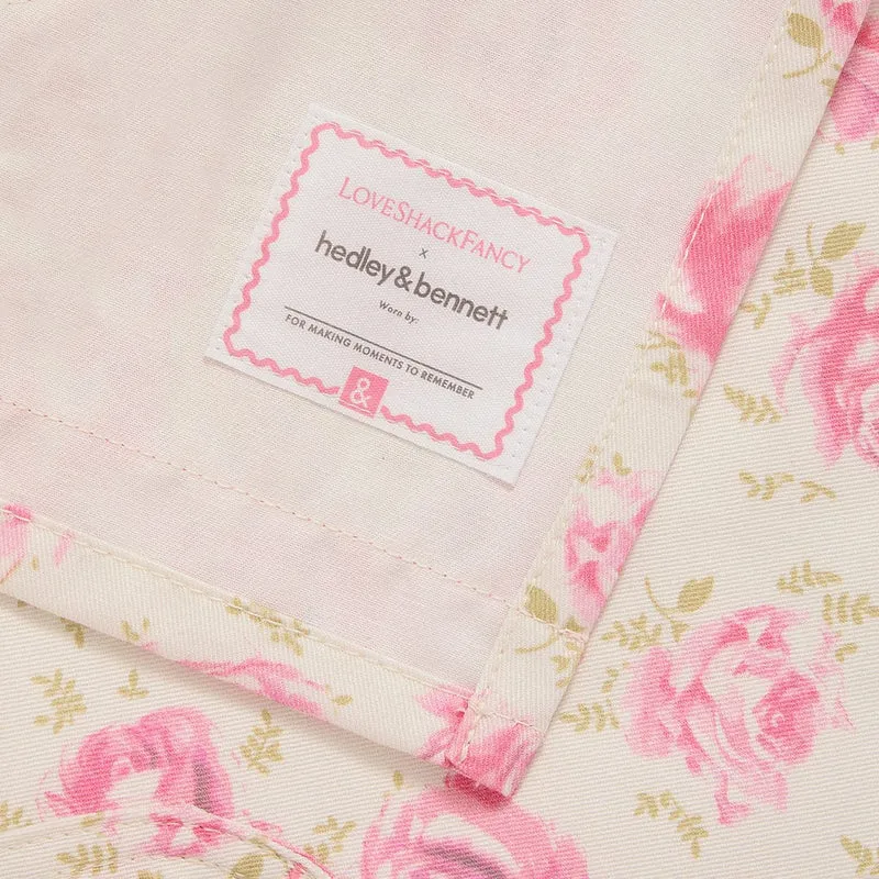 LoveShackFancy Country Song Floral Kids Apron