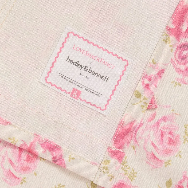 LoveShackFancy Country Song Floral Apron - Essential