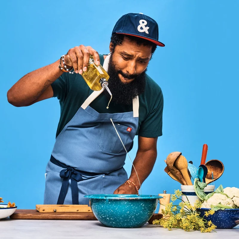 Blue Moss Apron - Essential