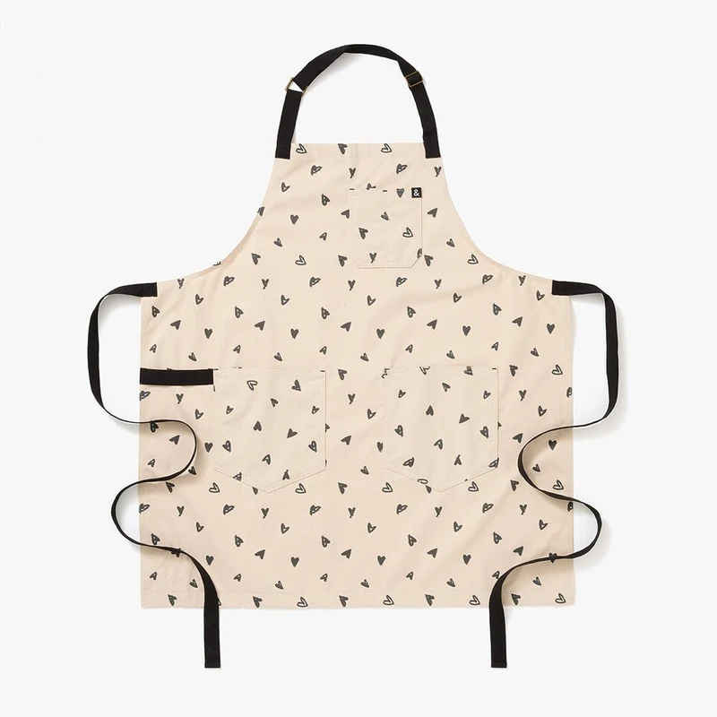 Black Hearts Apron - Essential