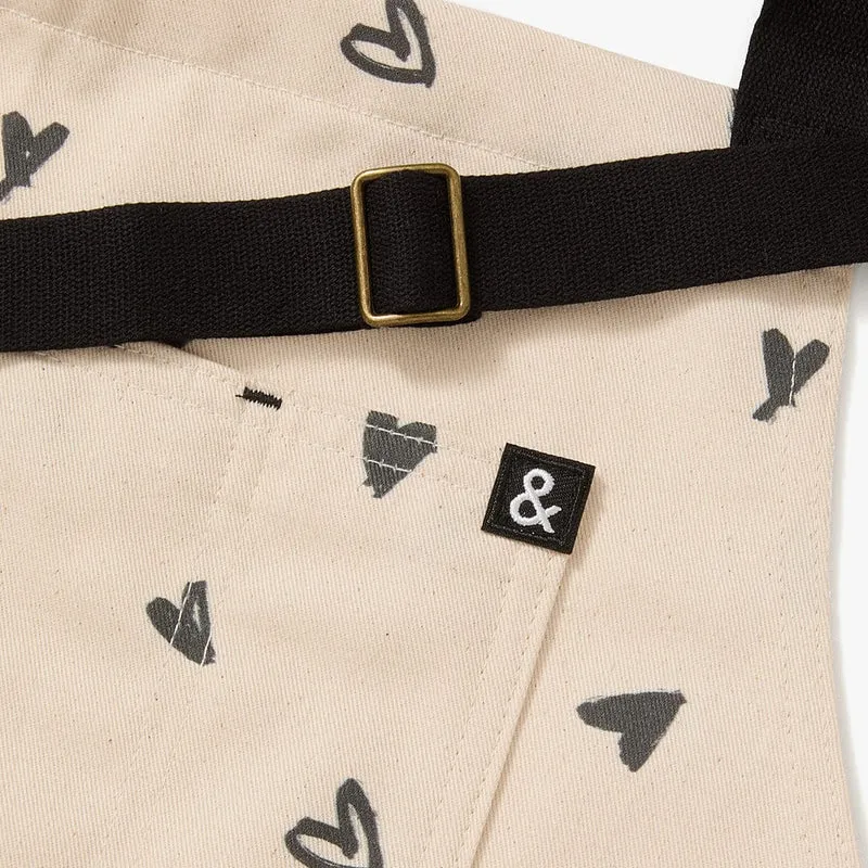 Black Hearts Apron - Essential