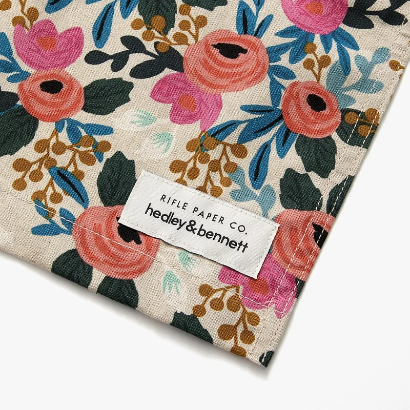 Rifle Paper Co. Rosa Natural Apron - Essential