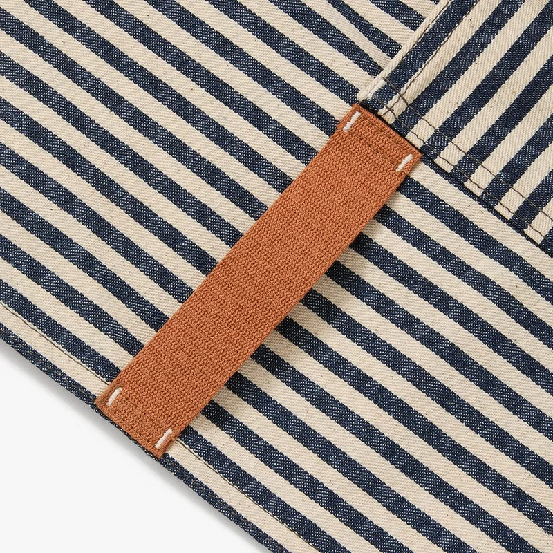 Palm Striped Apron - Essential