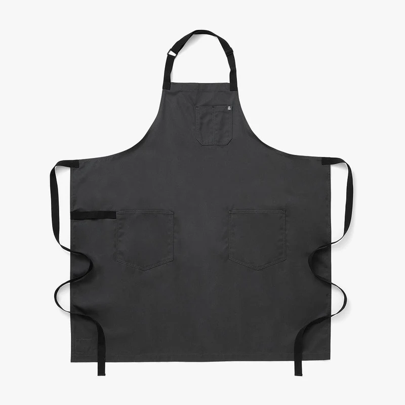 Char Gray Big Apron