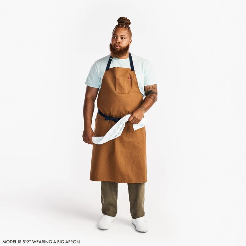 Char Gray Big Apron