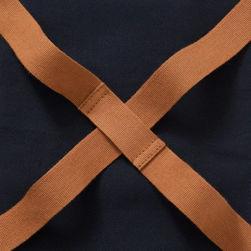 Midnight Blue Crossback Apron